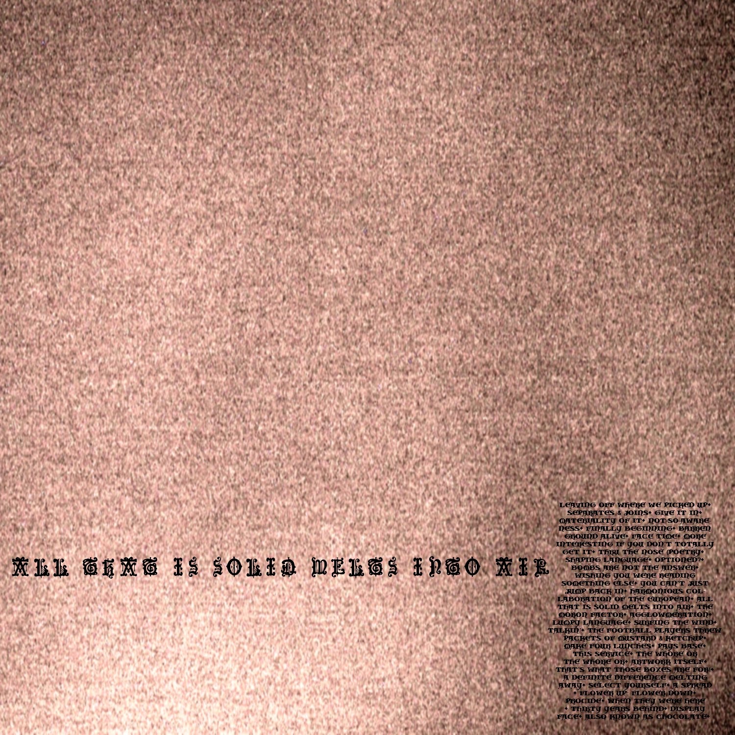 ALL THAT IS SOLID MELTS INTO AIR PDF ALL THAT IS SOLID MELTS INTO AIR PDF